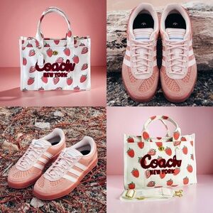 Coach Women's Pink Sneakers